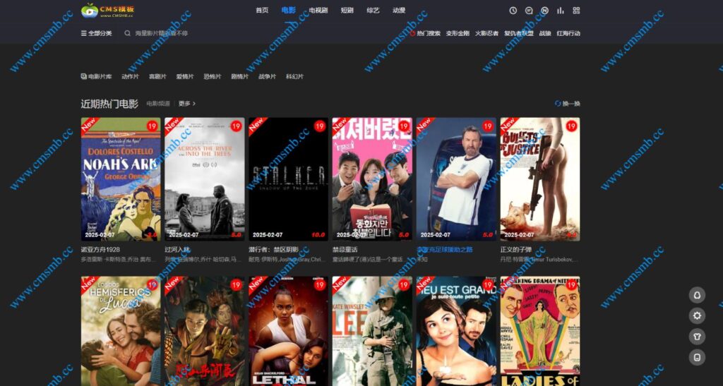 图片[3]-CMS模板主题源码-电影模板-影视网站搭建-苹果CMS模板-苹果cms模板
