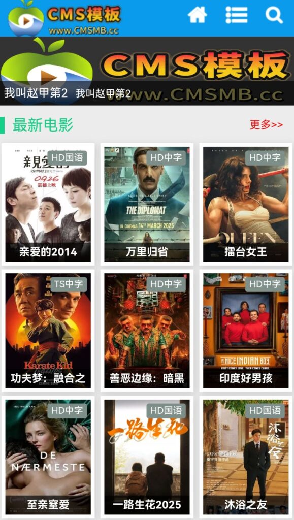 图片[4]-海洋CMS模板-经典黑色简约风格-影视源码-CMS模板2-苹果cms模板
