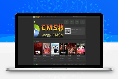 海洋CMS模板-黑色自适应模板-影视模板源码-CMS模板下载-苹果cms模板